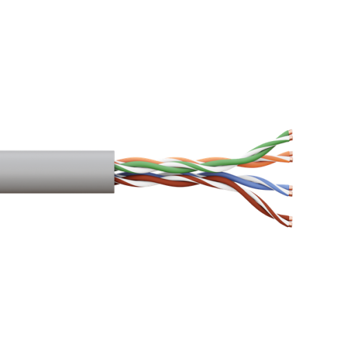 Витая пара TERACOM PRO Cat.5E U/UTP 4 п. solid 24AWG LSZH нг(А)-HF сер. (305м) Витая пара TERACOM PRO Cat.5E U/UTP 4 п. solid 24AWG LSZH нг(А)-HF сер. (305м)