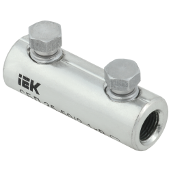 Соединитель болтовой луженый СБЛ 25-50/2 1кВ IEK
