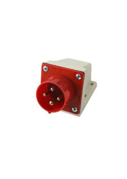 Вилка стационарная для наружной установки PPC 514 3Р+РЕ 16А 380В IP44 Pro JazzWay 5072831