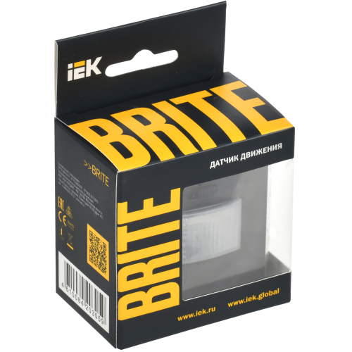 BRITE Датчик движения ДС10-1-БрЧ черный IEK BRITE Датчик движения ДС10-1-БрЧ черный IEK