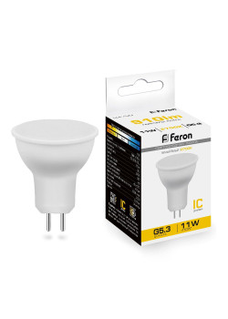Лампа светодиодная Feron LB-760 MR16 G5.3 11W 175-265V 2700K