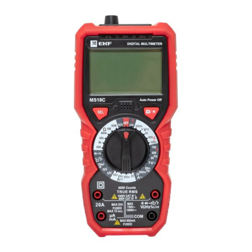 Мультиметр цифровой MS18C EKF Professional Мультиметр цифровой MS18C EKF Professional
