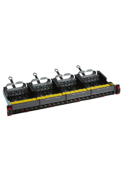 Патч-панель укомплектованная - 19'' - 1U - категория 6A - UTP - 24 x RJ 45