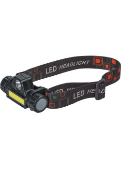 Фонарь аккумуляторный налобный 14 661 NPT-H25-ACCU 1CREE LED 5Вт + 1COB LED 3Вт аккум. Li-ion 1.2А.ч NAVIGATOR 14661