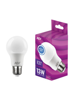 Лампа светодиодная LED-A65-E27-13Вт-4000K 13Вт грушевидная 4000К нейтр. бел. E27 1000лм 180-240В REV 32268 9