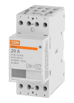 Контактор модульный КМ63/4-20 3НО;1НЗ TDM