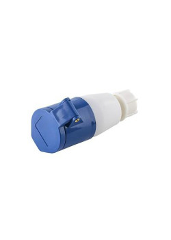 Вилка переносная PPC 023 2Р+РЕ 32А 220В IP44 Pro JazzWay 5072312