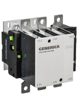 Контактор КТИе-5250 250А 230В/АС3 GENERICA
