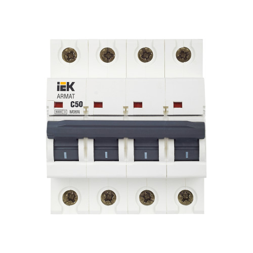 ARMAT Автоматический выключатель M06N 4P C 50А IEK