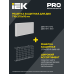 Решетка защитная для панели LED ДВО 690х370х95мм белая IEK