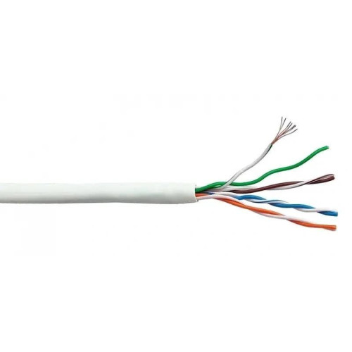 LANMASTER LAN-5EUTP-HFLT-WH