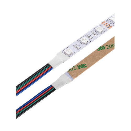 Лента светодиодная SMD5050-60 LED/м-IP20-12 В-14,4 Вт/м-RGB (5 м) блистер TDM Лента светодиодная SMD5050-60 LED/м-IP20-12 В-14,4 Вт/м-RGB (5 м) блистер TDM