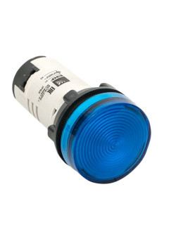Матрица светодиодная AD16-22HS синяя 230В AC IP65 EKF