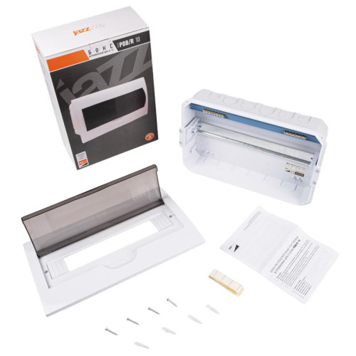 Бокс модульный встраив. PDB/R 1015 WH (ЩРВ-П-15) IP41 пластик. Pro JazzWay 5071797