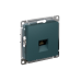 ATLASDESIGN РОЗЕТКА компьютерная RJ45 кат. 5e, механизм, ИЗУМРУД ATLASDESIGN РОЗЕТКА компьютерная RJ45 кат. 5e, механизм, ИЗУМРУД