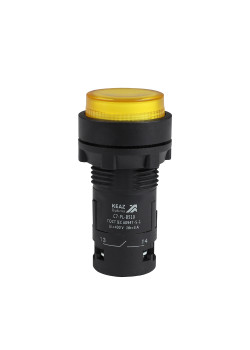 Кнопка с подсветкой OptiSignal Compact D22 C7-PL-B510 желтая 1НО 24 В AC/DC XB7NW35B1