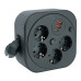 HM16-4-03-USB Удлинитель 4-местный с/з, 3x1,5мм2, 3м, 230В, 16А, 2USB+1С, 2,4А, черный HM16-4-03-USB Удлинитель 4-местный с/з, 3x1,5мм2, 3м, 230В, 16А, 2USB+1С, 2,4А, черный