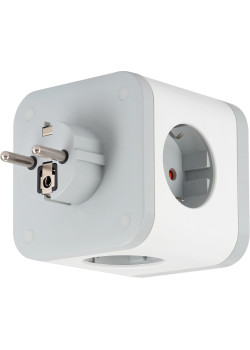 Сетевой разветвитель Buro BU-PW3UC-W (3 розетки) белый (пакет ПЭ)