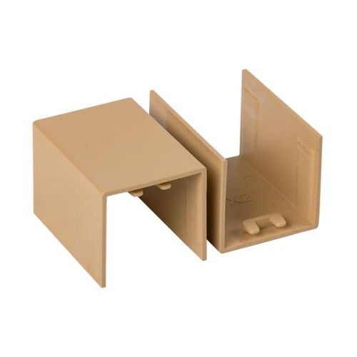 Соединитель (25x25) (4 шт) свет. дерево EKF-Plast Соединитель (25x25) (4 шт) свет. дерево EKF-Plast