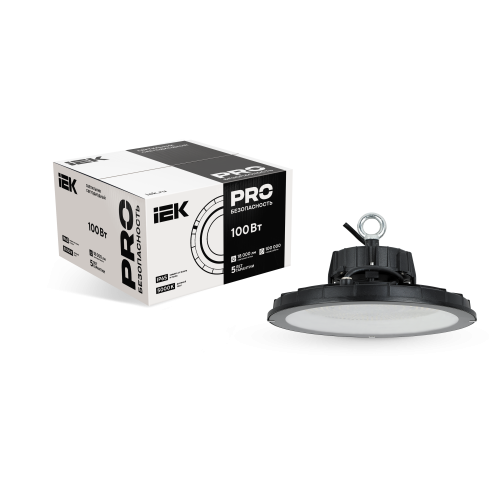 PRO Светильник ДСП 3020 100Вт 120гр 5000К IP65 IEK