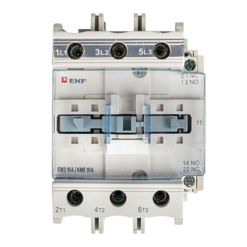 Контактор КМЭ-3 95А 1NO+1NC 24В AC EKF Контактор КМЭ-3 95А 1NO+1NC 24В AC EKF