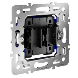 Выключатель 2-кл. S70 10А механизм хлопок Voltum VLS0201M