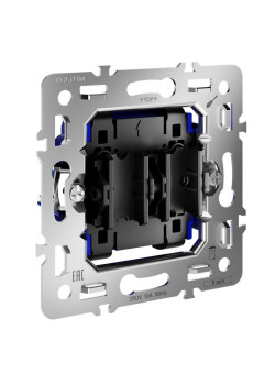 Выключатель 2-кл. S70 10А механизм хлопок Voltum VLS0201M