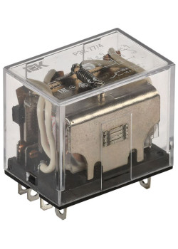 Реле РЭК 77-4 10А 24В AC IEK RRP10-4-10-024A