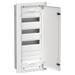 TITAN 5 Корпус металлический ЩРв-48 (1х48) 755х365х130мм IP31 белый (одна дверь) IEK