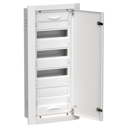 TITAN 5 Корпус металлический ЩРв-48 (1х48) 755х365х130мм IP31 белый (одна дверь) IEK