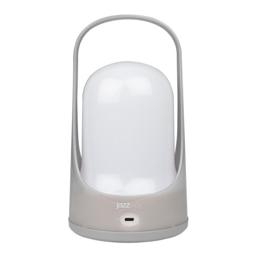 Фонарь Accu5-L60-gy 60SMDх0.5Вт 220лм/350лм/650лм 8000К-9000К (Li-ion аккумулятор 3.7В 18650 3600мАч) диммер IP20 сер. JazzWay 5058323