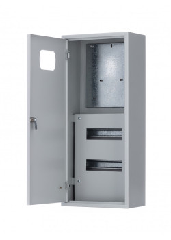 Корпус мет. учетный нав. 680х300х160 3-фазный 18 мод. IP31 ЩРУН-3/18