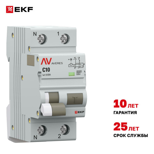 EKF rcbo6-1pn-10C-30-a-av
