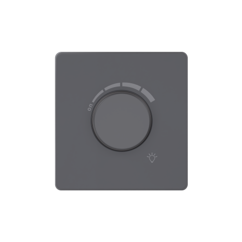 Systeme Infinity, Светорегулятор TRIAC С/У 300Вт (250В), Вулканический пепел Systeme Infinity, Светорегулятор TRIAC С/У 300Вт (250В), Вулканический пепел