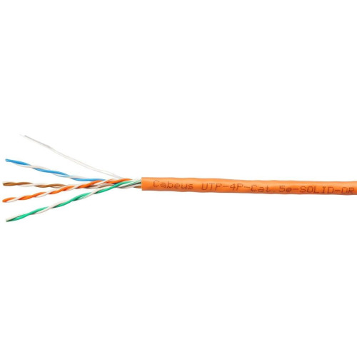 Cabeus UTP-4P-CAT.5E-SOLID-OR