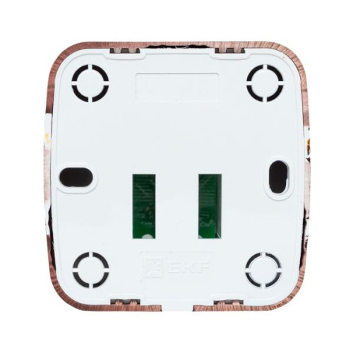 Минск Розетка RJ-45 1-местная ОП, 1А, 120В, тёмное дерево EKF Минск Розетка RJ-45 1-местная ОП, 1А, 120В, тёмное дерево EKF