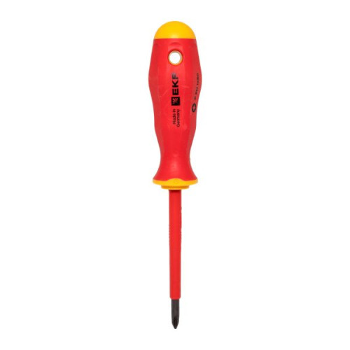 Отвертка Professional PH1x80 мм VDE 1000В EKF Отвертка Professional PH1x80 мм VDE 1000В EKF