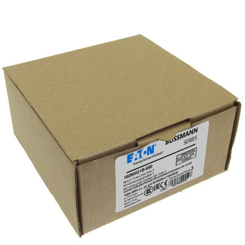 Предохранитель NH 160A 690В gG 1 двойная индикация EATON 160NHG1B-690 Предохранитель NH 160A 690В gG 1 двойная индикация EATON 160NHG1B-690