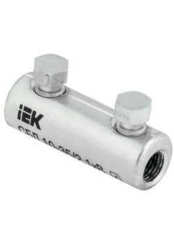 Соединитель болтовой луженый СБЛ 10-35/2 1кВ IEK