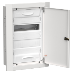 TITAN 5 Корпус металлический ЩРв-24 (1х24) 505х365х130мм IP31 белый (одна дверь) IEK