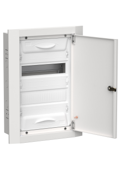 TITAN 5 Корпус металлический ЩРв-24 (1х24) 505х365х130мм IP31 белый (одна дверь) IEK