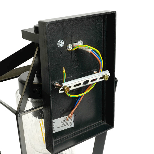 Светильник садово-парковый Feron PL771 на стену вниз 40W 220-240V E27, черный Светильник садово-парковый Feron PL771 на стену вниз 40W 220-240V E27, черный