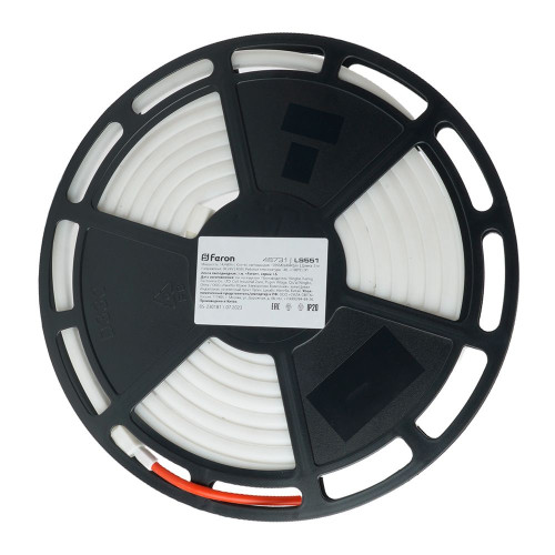 Светодиодная неоновая лента Feron LS551, 120SMD(4040)/м 14.4Вт/м 24V 5000*13*13мм RGB, IP68, неоновая Светодиодная неоновая лента Feron LS551, 120SMD(4040)/м 14.4Вт/м 24V 5000*13*13мм RGB, IP68, неоновая