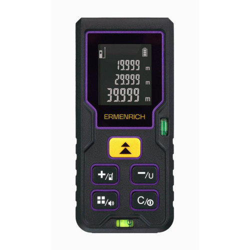 Рулетка лазерная Reel PLUS GD80 фиолет. Ermenrich 85315