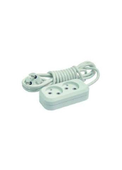 Удлинитель 2х3м без заземл. 10А IP20 Makel MGP103