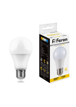 Лампа светодиодная Feron LB-91 Шар E27 7W 175-265V 2700K