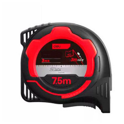 Рулетка Deli DL377528  7,5м*28мм, метрическая