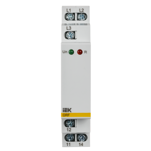 Реле контроля фаз ORF-03 трехфазное 220-460В AC IEK