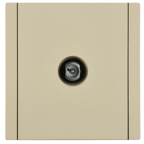 FORTE&PIANO Розетка TV проходная FP429 ваниль IEK FORTE&PIANO Розетка TV проходная FP429 ваниль IEK
