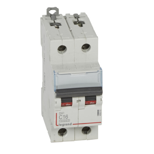 Авт.выкл.DX3 2П C16A 10kA/16kA LEGRAND